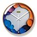 Yipula 7064 Creative Nordic For Living Room Home Use Fashionable Modern Silent Personalized Simple Wall Clock_maomaolike.com