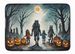 Werewolves Spooky Halloween Memory Foam Kitchen Mat Machine Washable Anti-Fatigue Mat Cushion Comfort Bath Mat Or Kitchen Rug_maomaolike.com