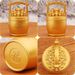 Sand Color Daily Progress Of Gold Living Room Office Desktop Decoration Filled With Yuanbao Water Bucket Ornament_maomaolike.com