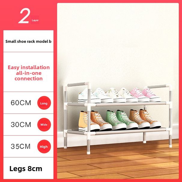 Simple Shoe Rack Free Combination Shoe Cabinet Fashion Multi-layer Ultra Low Price No Dust Cover_maomaolike.com