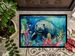 Manatee Doormat Front Door Mat Indoor Outdoor Rugs For Entryway, Non Slip Washable Low Pile, 24H X 36W_maomaolike.com