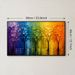 Art Tree Landscape Painting Canvas Prints Nature Scenery Artwork For Living Room Office Wall Hanging 40x60cm Framed_maomaolike.com