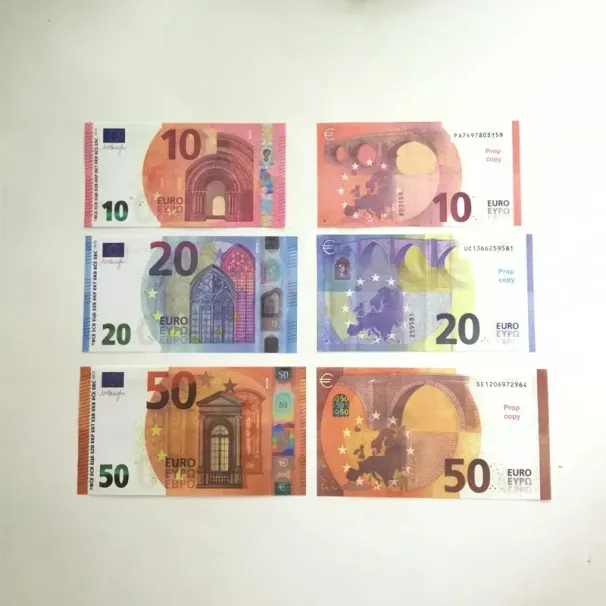 3pack Party Supplies Fa K E Banknote 5 10 20 50 200 US Dollar Euros Realistic Toy Bar Props Currency Movie Money_maomaolike.com