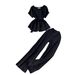 Women's Clothing retro fashion round neck short sleeved tie waist top two piece suit women's casual loose high waist wide leg trousers_maomaolike.com