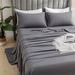 Soft Brushed Sheet Set - Minimalist Solid Color For Single/Double Bed (Breathable & Skin-Friendly, 200 Thread Count,_maomaolike.com