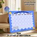 French Weekly Reward Chart Painting Poster, Cheerful Cartoon Sun & Star Themed Poster, Blank Circle Layout For Tracking Weekly Achievements, Ideal For_maomaolike.com