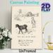 Baa Baa Black Sheep Themed Painting Poster, Vintage Monochrome Line Art Rural Scene Poster, Classic Folk Rhyme Print, Ideal For Living Room, Study And_maomaolike.com