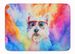 Westie Hippie Dawg Memory Foam Kitchen Mat Machine Washable Anti-Fatigue Mat Cushion Comfort Bath Mat Or Kitchen Rug_maomaolike.com