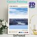 The Bronx Cityscape Painting Poster, Serene Urban Scenic Poster, Captivating NYC Borough View With Minimalist Typographic Details, Ideal For Home_maomaolike.com