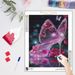 PhotoCustom 5d Painting Full Round Dreamy Butterfly Diamond Embroidery Paint Wall Art Personalized Gift_maomaolike.com