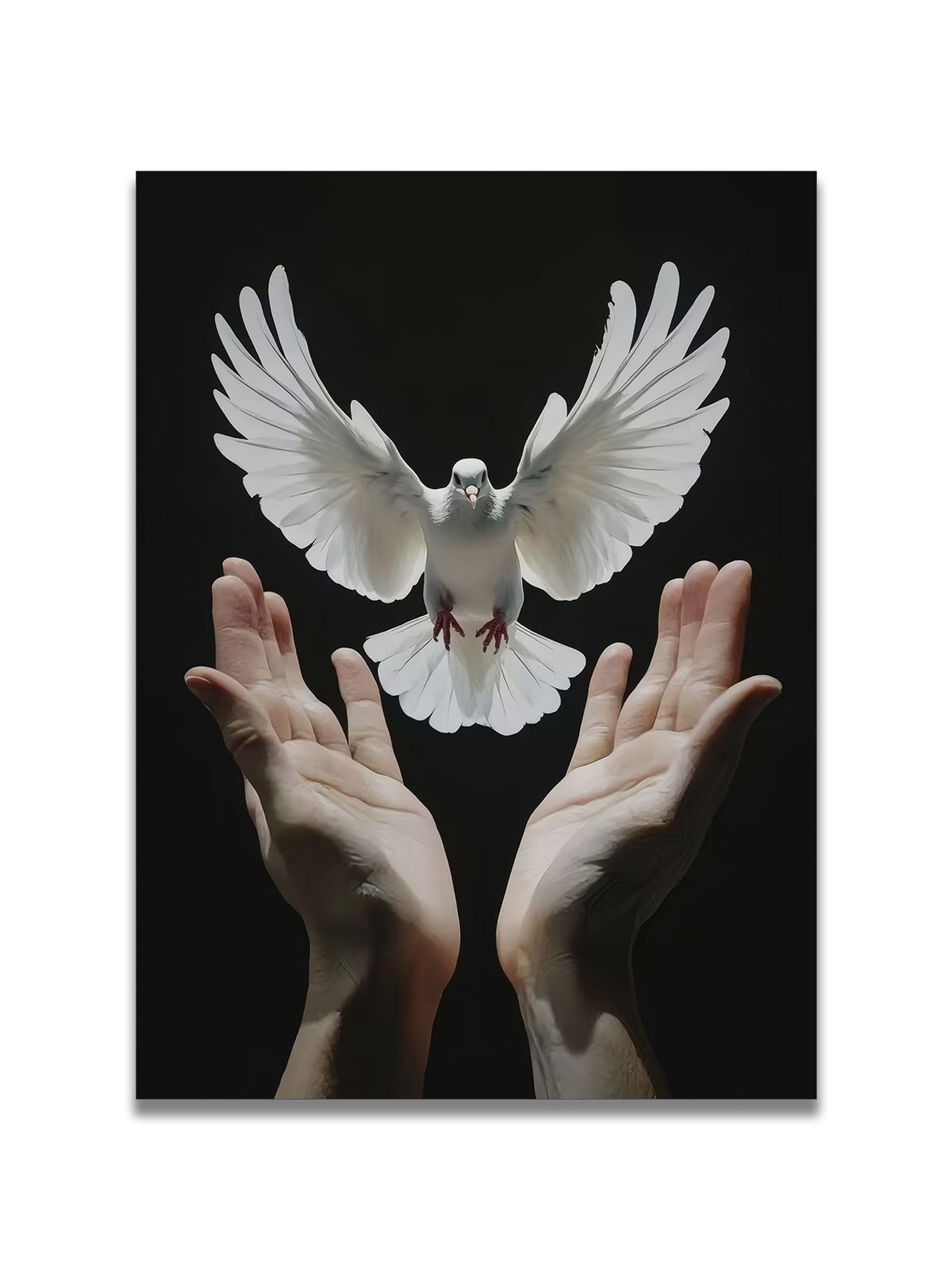 Therapeutic Aesthetics, Welcoming The Descent Of The Holy Spirit, A Bohemian-inspired Heart-shaped Bouquet Cradling White Doves, Peace And Romance._maomaolike.com