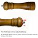 Classical Wooden Pepper Spice Salt Mill Grinder Muller For Kitchen_maomaolike.com
