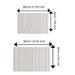 Bathroom Mat Toilet Mat Shower Mat Entrance Rug Absorbent Non-Slip Mat Soft Quick-Dry Machine Washable_maomaolike.com