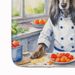 Afghan Hound The Chef Memory Foam Kitchen Mat Machine Washable Anti-Fatigue Mat Cushion Comfort Bath Mat Or Kitchen Rug_maomaolike.com