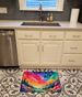 Dusty Miller In Color Memory Foam Kitchen Mat Machine Washable Anti-Fatigue Mat Cushion Comfort Bath Mat Or Kitchen Rug_maomaolike.com