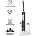 Compatible With Oral B Electric Toothbrush USB Replacement Waterproof Charger Base, Inductive Charging Stand And Brush Heads Holder For Travel & Home_maomaolike.com