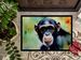 Chimpanzee Doormat Front Door Mat Indoor Outdoor Rugs For Entryway, Non Slip Washable Low Pile, 24H X 36W_maomaolike.com