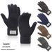 Iwarm Love Men's Women's Knitted Touch Screen For Winter Outdoor Cold Protection And Warmth With Velvet Jacquard Gloves_maomaolike.com