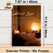 Head Spa Painting Poster, Warm-hued Tranquil Spa Scene Poster, Soothing Design To Enhance Relaxing Atmosphere For Spa Salons And Wellness Spaces_maomaolike.com