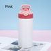 Outdoor Simple Solid Color Stainless Steel Vacuum Thermos Straw With Handle Children's Water Portable Sports Cup_maomaolike.com