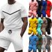 Men's Clothing round neck t-shirt short sleeve men's NK youth casual sports men's suit_maomaolike.com
