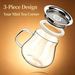 New Pot Set, Glass Tea-water Separator, High-temperature Resistant, Convenient Tea Brewing Tool For Home Use, Food-grade_maomaolike.com