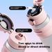 Dual Drinking Thermos Cup 316 Stainless Steel High-value Girls Straw Cup Portable Hand-held Water Cup Sports Water Bottle_maomaolike.com
