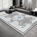 Living Room Rug,Large Rug,Oversized, Gold Leaves Design,Bedroom Rug,Soft And Thick, Machine Washable, Thickened Rug, Bedside Rug,Decorative Indoor Rug_maomaolike.com
