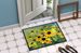 Maryland Black-Eyed Susans In Watercolor Doormat Front Door Mat Indoor Outdoor Rugs For Entryway, Non Slip Washable Low Pile, 24H X 36W_maomaolike.com
