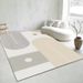 Living Room Rug Large Size Gorgeous Gold Frame Design Bedroom Rug Plush Thickened Machine Washable Thickened Underlay Interior Decorative Rug_maomaolike.com