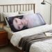 Equal Body Pillowcase, Removable Velvet Equal Body Pillowcase, (excluding Pillow Core)_maomaolike.com