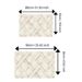 Bathroom Mat Toilet Mat Shower Mat Entrance Rug Absorbent Non-Slip Mat Soft Quick-Dry Machine Washable_maomaolike.com