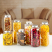 Five Grains Box Kitchen Refrigerator Thickened Large Spice Dried Fruit Storage Bottle Household Plastic Sealed Jar_maomaolike.com
