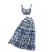 Women Two piece set of short strapless suspender with three-dimensional chest pad and pleated skirt_maomaolike.com