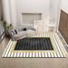Living Room Rug Large Size Gorgeous Gold Frame Design Bedroom Rug Plush Thickened Machine Washable Thickened Underlay Interior Decorative Rug_maomaolike.com
