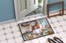 Cavalier Spaniel The Chef Doormat Front Door Mat Indoor Outdoor Rugs For Entryway, Non Slip Washable Low Pile, 24H X 36W_maomaolike.com
