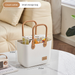 Home Luxury Plastic Picnic Lightweight Simple Vegetable Fruit Basket Wash Storage Bag High-End Feel_maomaolike.com