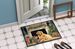 Golden Retriever Cozy Christmas Doormat Front Door Mat Indoor Outdoor Rugs For Entryway, Non Slip Washable Low Pile, 24H X 36W_maomaolike.com