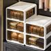 Underwear Drawer-Type Sock Panties Three-in-One Compartment Organizer Home Clothing Storage Box Wardrobe_maomaolike.com