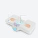 Cervical Pillow For Neck And Shoulder,Contour Memory Foam Pillow,Ergonomic Neck Support Pillow For Side Back Stomach Sleepers With Pillowcase_maomaolike.com