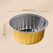 Reusable Aluminum Foil Bowl, Heat-resistant Baking Tray, Circular Pudding And Egg Tart Mold, Suitable For Ovens, Steamers, And Microwaves_maomaolike.com