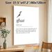 Ghar Definition Painting Poster, Minimalist Black & White Typographic Poster, Warm Home-concept Art Ideal For Living Room, Bedroom Wall Decor_maomaolike.com