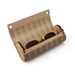 Unisex Leather glasses box Hollow pattern sunglasses storage box_maomaolike.com