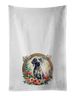 Weimaraner And Flowers Kitchen Towel Set Of 2 White Dish Towels Decorative Bathroom Hand Towel For Hand, Face, Hair, Yoga, Tea, Dishcloth, 19 X 28", White_maomaolike.com
