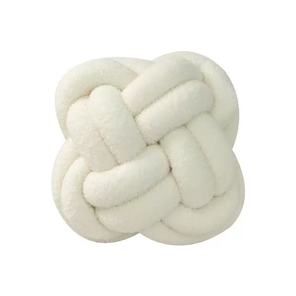Lambswool Knotted Woven Cushion Ball Sofa Home Home Irregular Bay Window Bedding Decoration_maomaolike.com