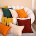 Household Accessories Stitching Wide Edge Sofa Pillow Cushion With Core_maomaolike.com