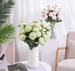 Artificial 3-Pronged Foreign Peony Rose Bouquet Wedding Living Room Decoration Plastic Fake Silk Flower Wholesale_maomaolike.com