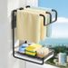 Dishcloth Draining Kitchen Towel Wall-mounted Storage Organizer Tool No-drill Drying Rod Rack_maomaolike.com