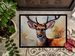 Deer Doormat Front Door Mat Indoor Outdoor Rugs For Entryway, Non Slip Washable Low Pile, 24H X 36W_maomaolike.com
