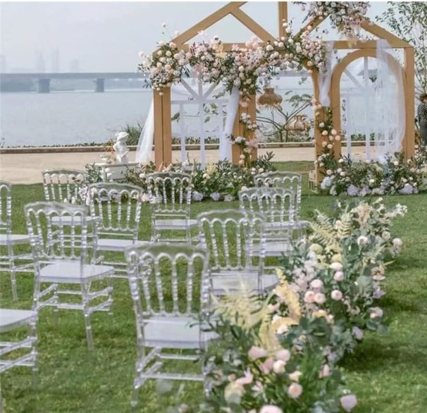 SIMPLE AND BEAUTIFUL TRANSPARENT BAMBOO CHAIR WEDDING PARTY CAN BE APPLIED TMSGY-6._maomaolike.com